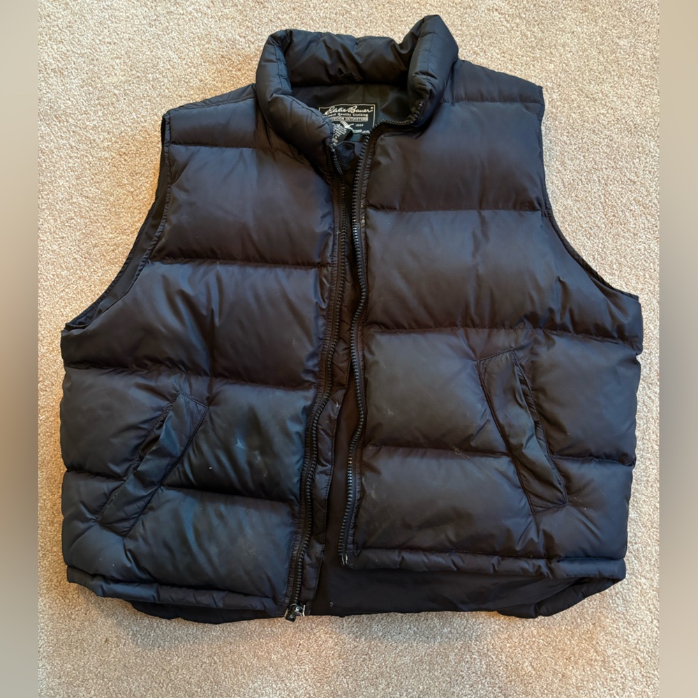 Down filled Eddie Bauer vest